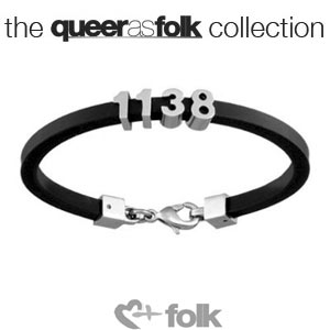 Love and Pride 1138 Bracelet (Queer as Folk Collection)