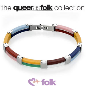 Love and Pride Live, Love! Bracelet (Queer as Folk Collection)
